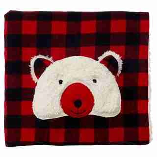 INDIGOBABY CABIN COZY BABY BLANKET BUFFALO CHECK
