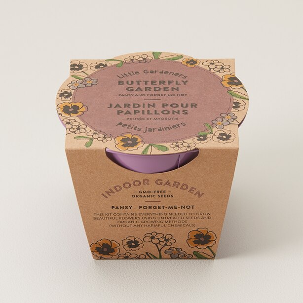 Little Gardeners Butterfly Garden Grow Kit By Indigo Grow Kits