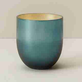 MINI MERCURY GLASS CANDLE – FROSTED JUNIPER BERRY