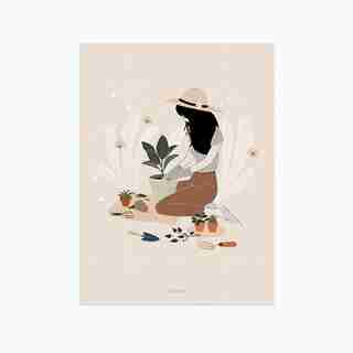 MICUSH PROPAGATING ART PRINT - 8" X 10"