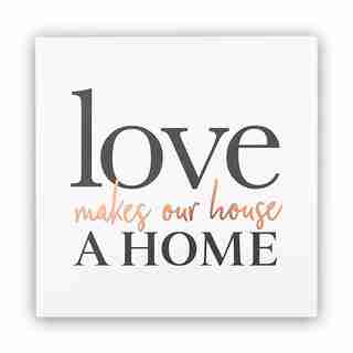 HOUSE A HOME ART PRINT – 12” X 12”