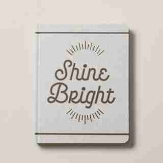 HARDCOVER JOURNAL LARGE MOSAIC SHINE BRIGHT