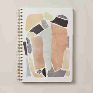 SCANDI STYLE A4 NOTEBOOOK ABSTRACT NEUTRALS