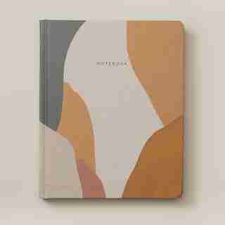 LARGE HARDCOVER JOURNAL GOOD EARTH ABSTRACT COLLAGE