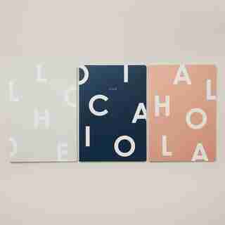 SET OF 3 NOTEBOOKS LARGE HELLO