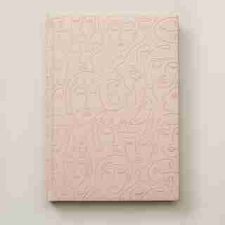 CARNET À RELIEF – CROQUIS DE VISAGES, ROSE