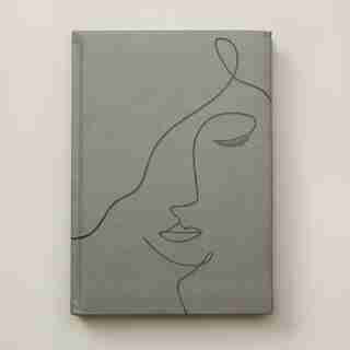 CARNET À RELIEF – CROQUIS D’UN VISAGE, GRIS