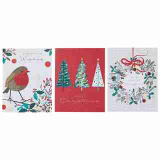 Holiday Boxed Cards 3 Assorted Designs
