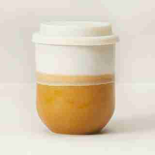 SUNSET SERIES CERAMIC ON-THE-GO CUP – GOLDEN OCHRE