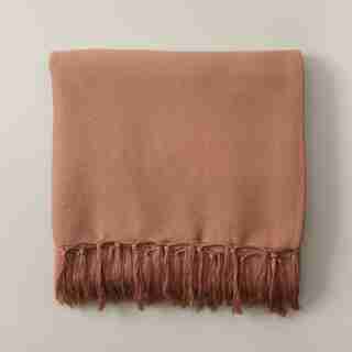 LIGHTWEIGHT THROW BLANKET CAFÉ AU LAIT