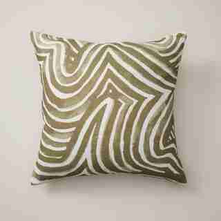 OUI MAZE PILLOW COVER MERMAID GREEN 18” X 18”