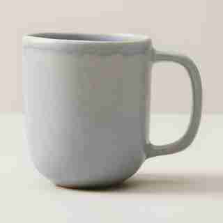 OUI ORGANIC STONEWARE MUG LIGHT BLUE
