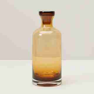 OUI AMBER DECANTER