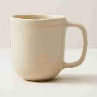 OUI ORGANIC STONEWARE MUG IVORY