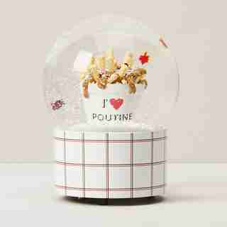 BOULE NEIGEUSE MUSICALE – POUTINE