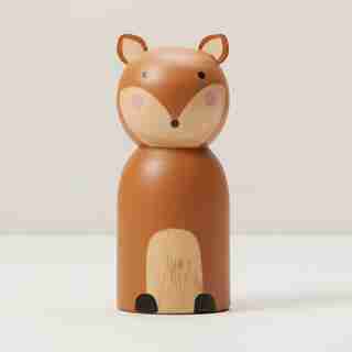 OUI FOX WOODEN PEG OBJET