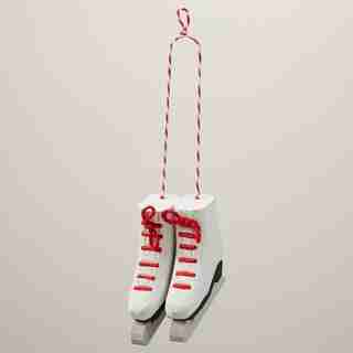 OUI HOLIDAY SKATES ORNAMENT