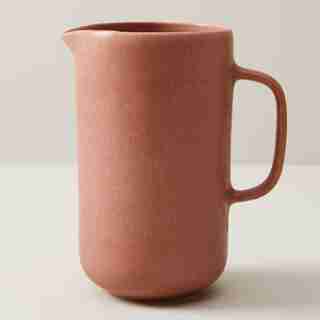 OUI ORGANIC STONEWARE PITCHER TERRACOTTA