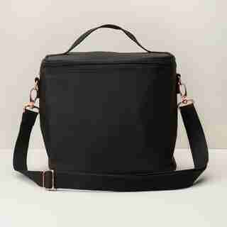 INSULATED LUNCH BAG BLACK