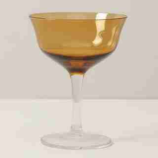 OUI AMBER COUPE SET OF 4