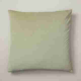 OUI VELVET PILLOW COVER SAGE 20” X 20”