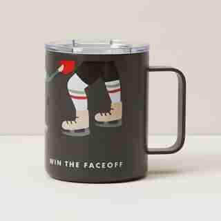 WIN THE FACE OFF (WTF) INSULATED MUG
