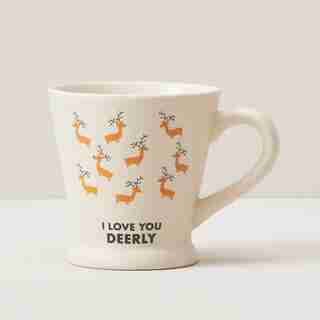I LOVE YOU DEERLY MUG