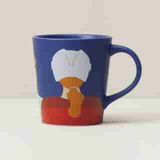 EAT SLEEP HOCKEY REPEAT TAPERED MUG