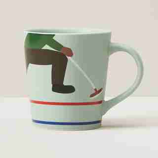 DON'T MOCK THE ROCK TAPERED MUG