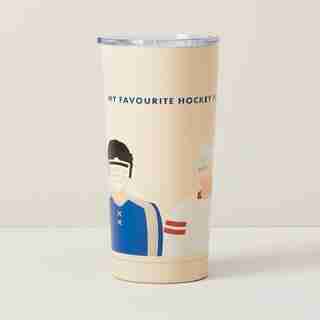 MY FAVOURITE HOCKEY PLAYER INSULATED TUMBLER