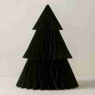 OUI LARGE DARK GREEN PAPER ACCORDION TREE