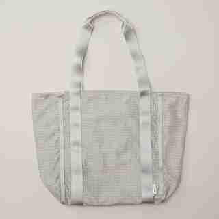 OUI PACKABLE MARKET TOTE SPECKLED FOG