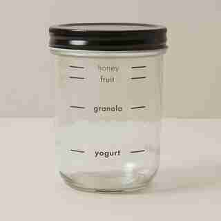 GLASS PARFAIT JAR