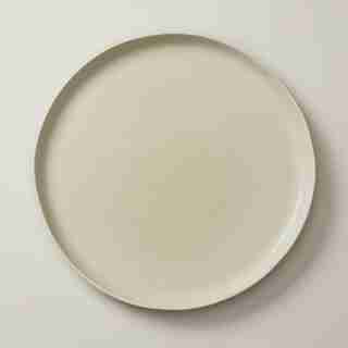 OUI ORGANIC STONEWARE DINNER PLATE IVORY