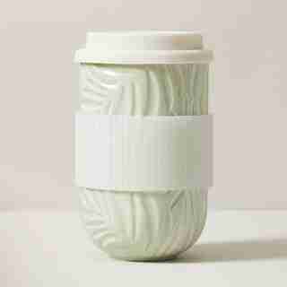 TUMBLER FERN DEBOSSED SAGE 16 OZ