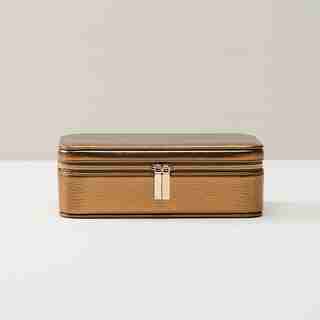 Love And Lore Jewellery Box Bronze Metallic