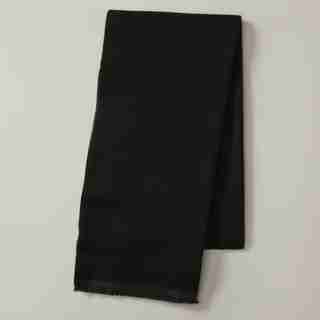 ECO SCARF SOLID BLACK