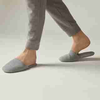 MENS TERRY SLIPPERS - Medium/Large