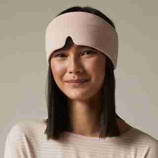 LOVE AND LORE PADDED SLEEP MASK ROSE