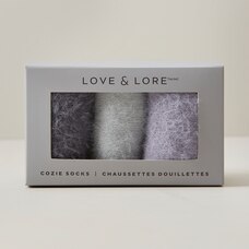 COZY SLEEP SOCK SET BLUE