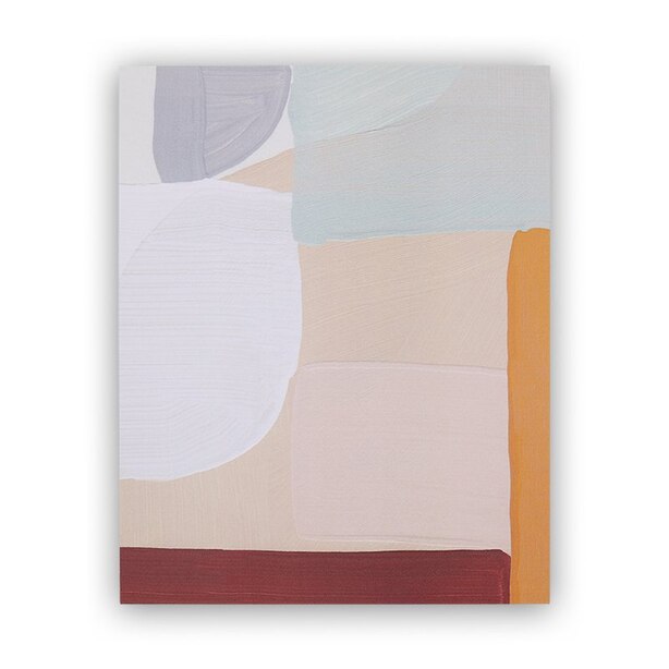 MOGLEA ROSE ABSTRACT ART PRINT – 8” x 10”