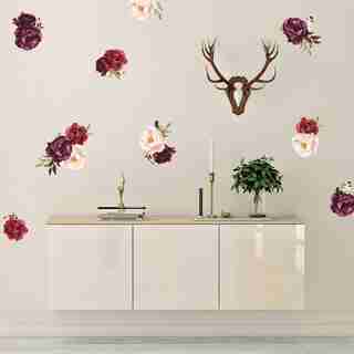 URBAN WALLS AUTUMN FLORALS DECAL