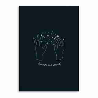 Central 23 Softcover Notebook Dreams & Schemes Navy