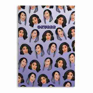 Central 23 Softcover Notebook Cardi B Okurrr