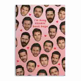 Central 23 Softcover Notebook Thinkin' Bout Boys