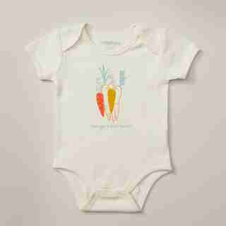 INDIGOBABY x PETIT PEHR LOVE YOU A BUNCH ONESIE 0-3 MONTHS