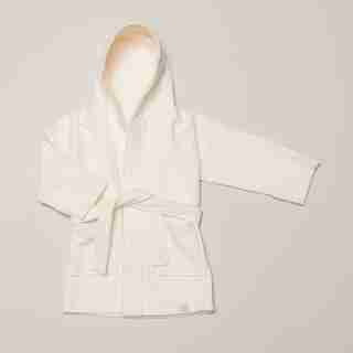 THE LITTLEST WAFFLE ROBE WHITE ONE SIZE