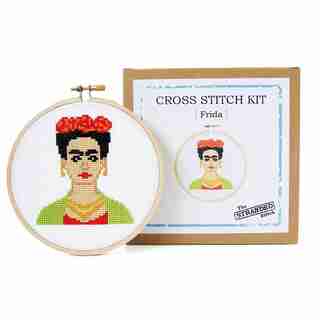 Cross Stitch Kit Frida Kahlo