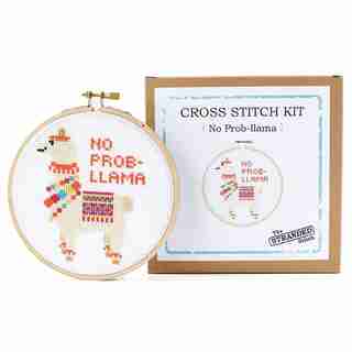 Cross Stitch Kit No Prob Llama