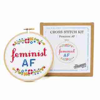 Cross Stitch Kit Feminist AF